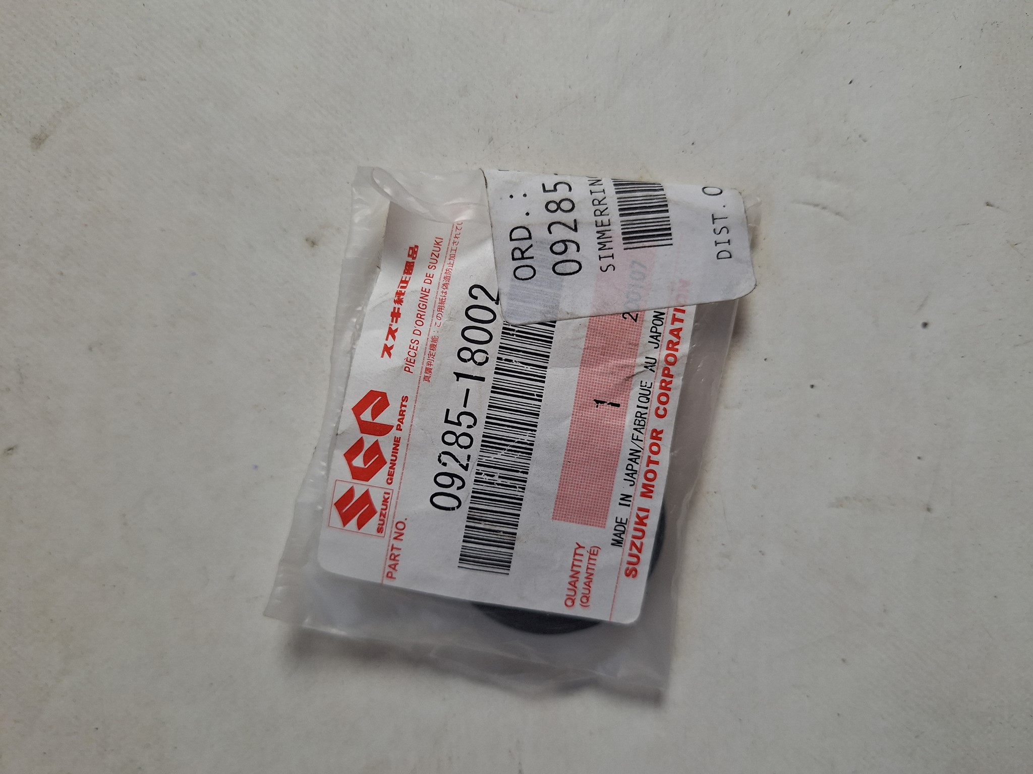 Picture of SUZUKI  SIMMERING  09285-18002